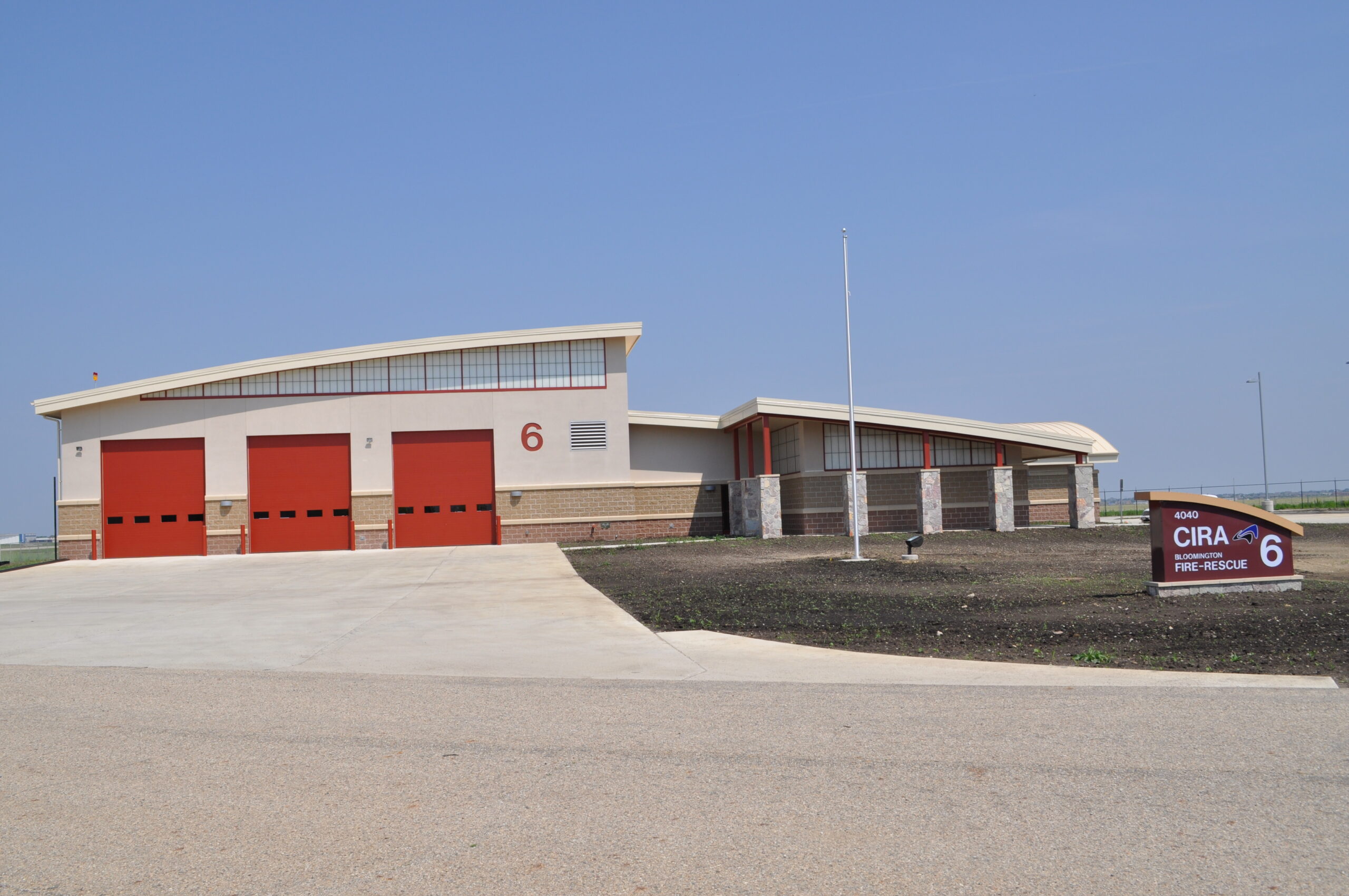 Central Illinois Regional Airport Air Rescue and Fire Fighting Station